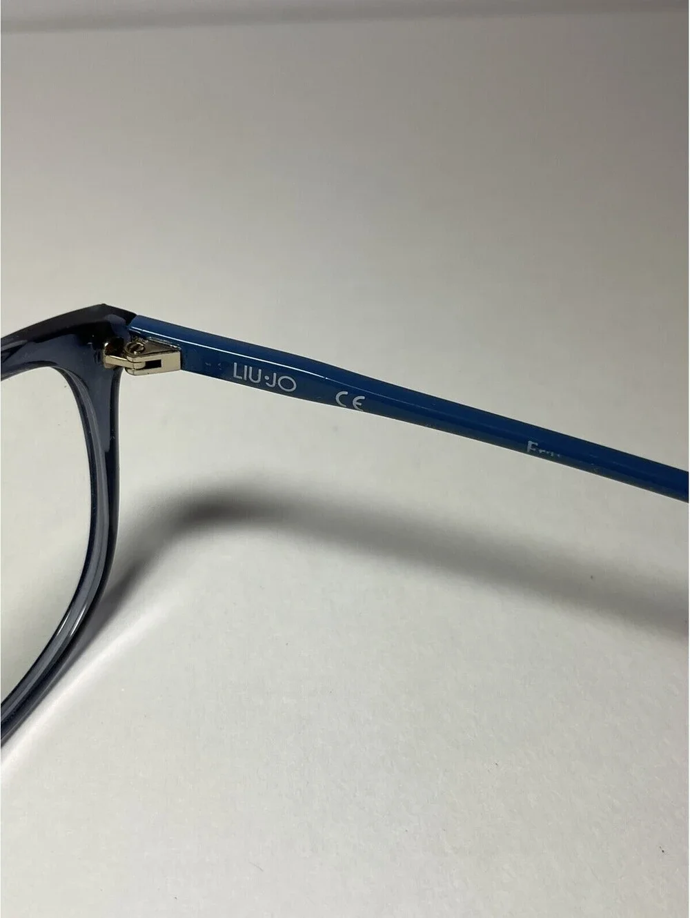 Liu Jo Eyeglasses LJ2715 424 Ebony & Blue L, Size 52-18-140 / With Case